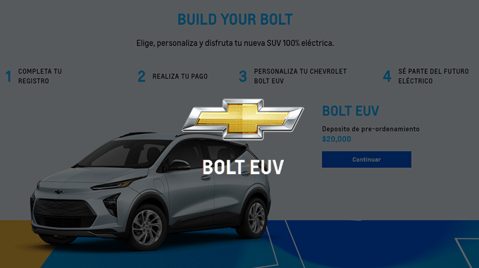 Chevrolet - BoltEUV 2024
