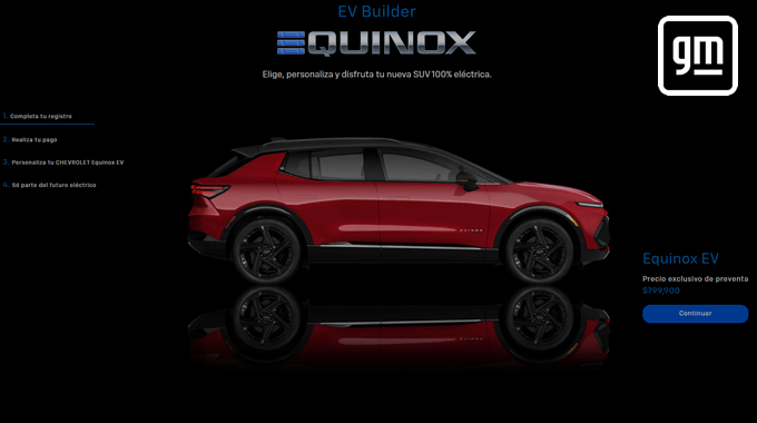 Chevrolet | EquinoxEV 2024