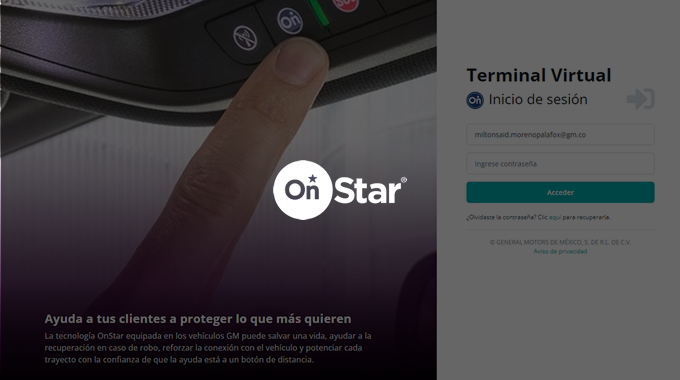 OnStar - Terminal Virtual